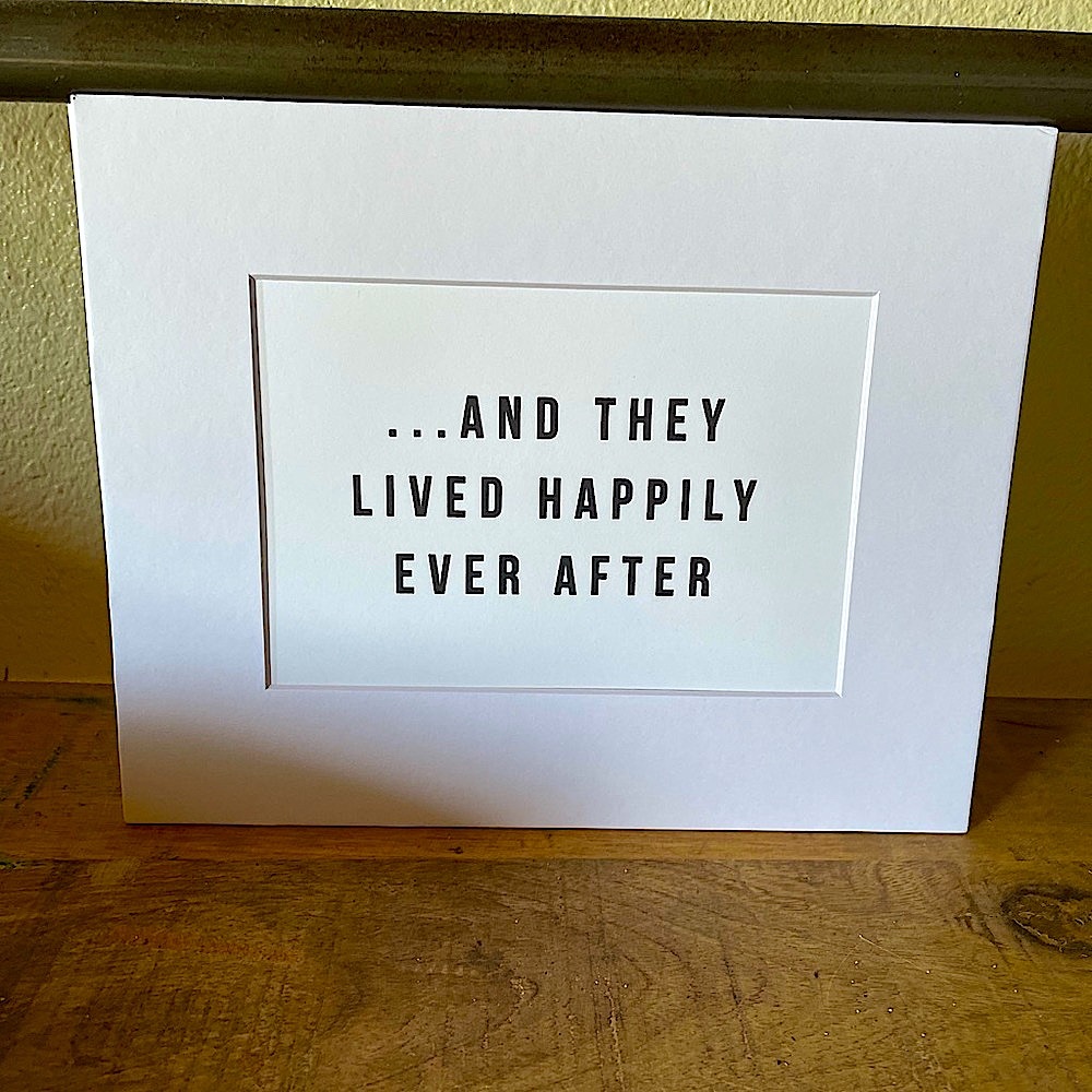 NEW Honorable Citizens  original Art matted 8x10” print wedding gift